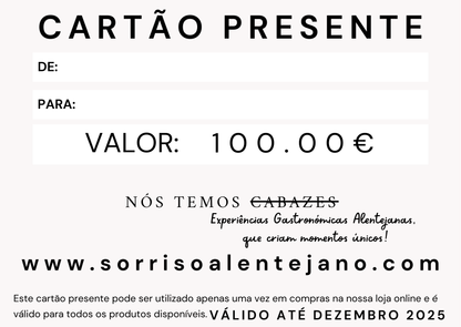 Alentejo Smile Gift Card