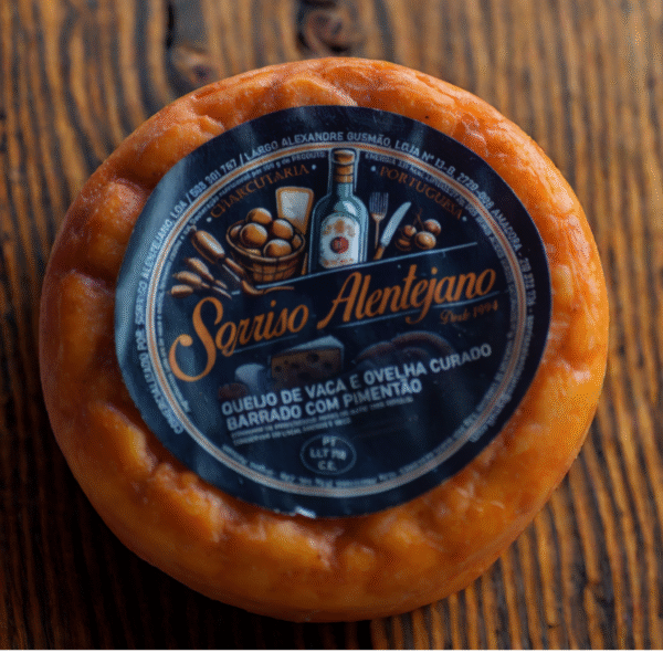 302 Queijo de Vaca e Ovelha Curado com Pimentão - Image 3