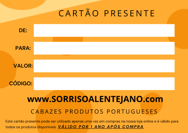 Cartão Presente Sorriso Alentejano - Image 1
